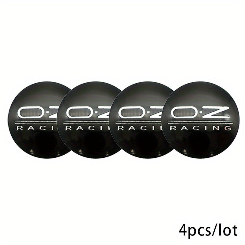 4Pcs Car Wheel Center Hub Caps 56mm 2.2in Alloy Fit Oz Racing Emblems