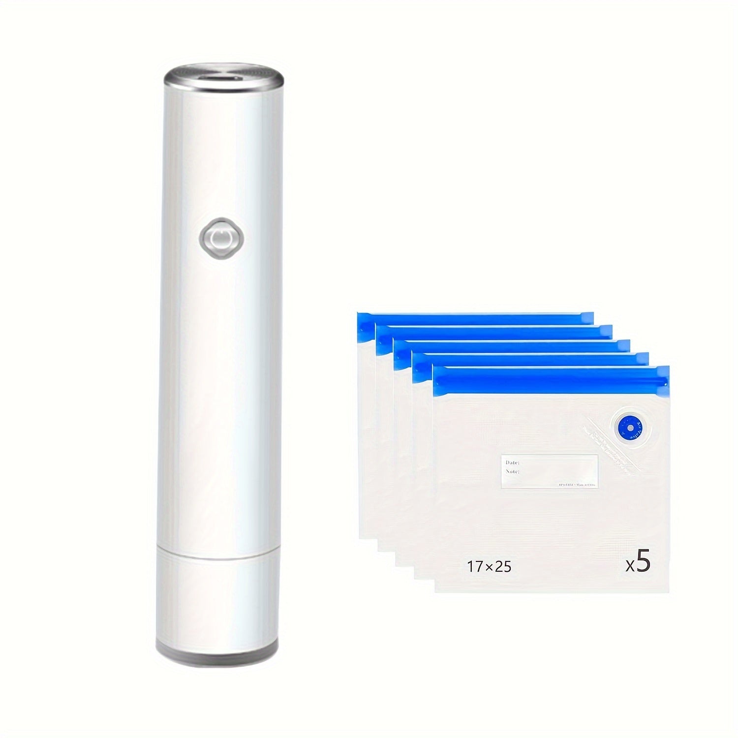 Handheld Food Storage Vacuum Sealer Rechargeable Multifunctional