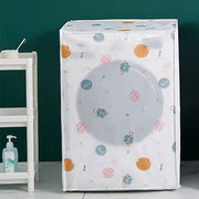 Semi-Transparent Waterproof Sun-Protective Washing Machine Cover for Front Loaders