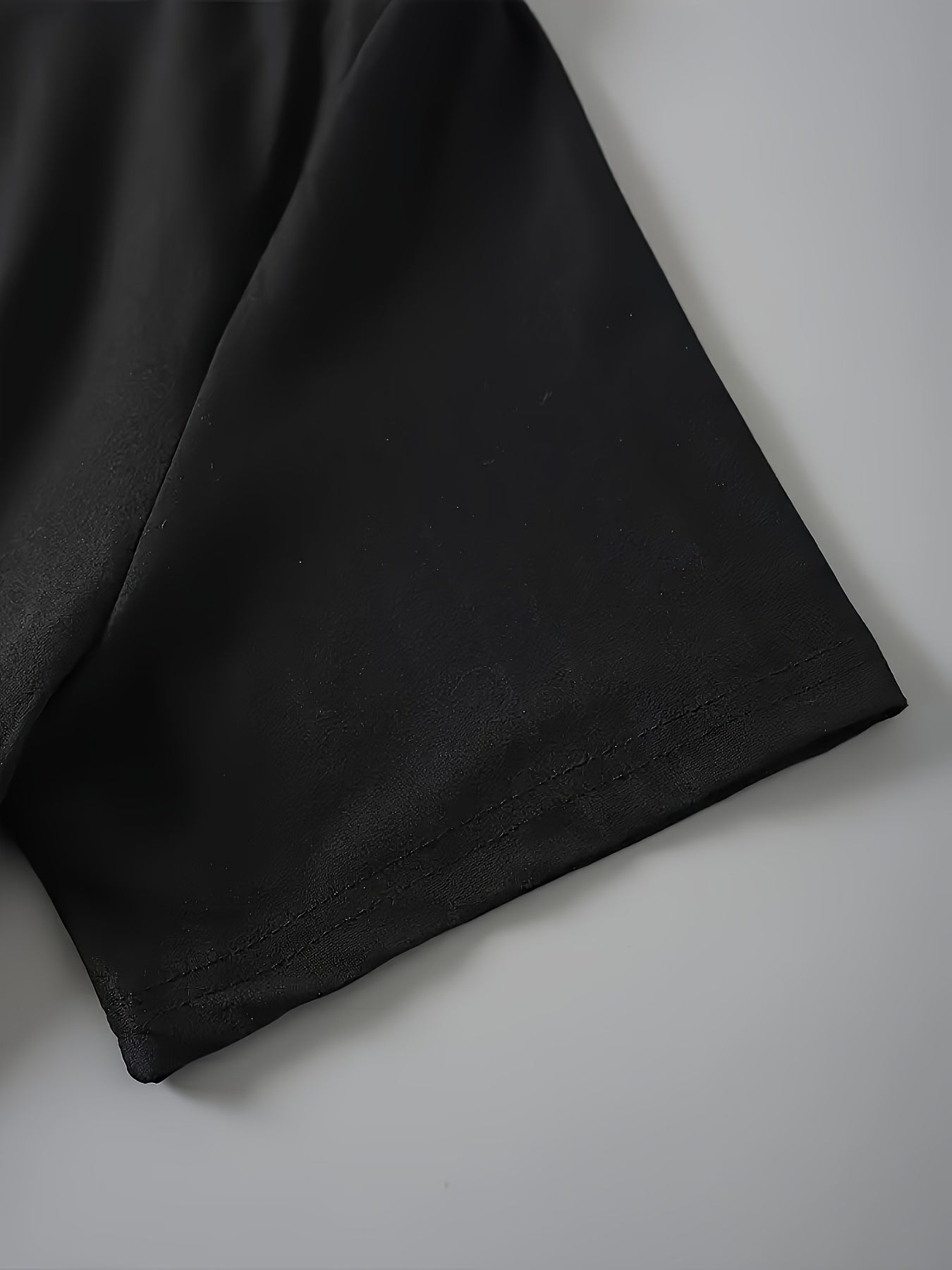 Plus Size Women's Geometric Moon Water Ripples Print T-Shirt Stretchy Short Sleeve