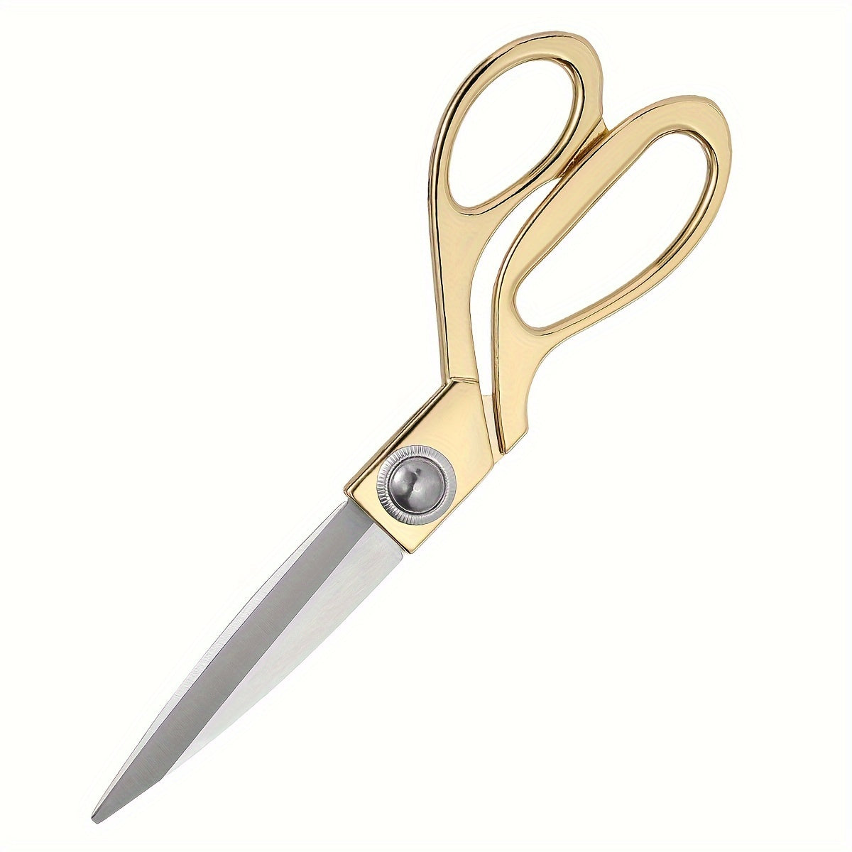 Golden Stainless Steel Fabric Scissors Heavy-Duty Tailor Shears for Sewing and Dressmaking