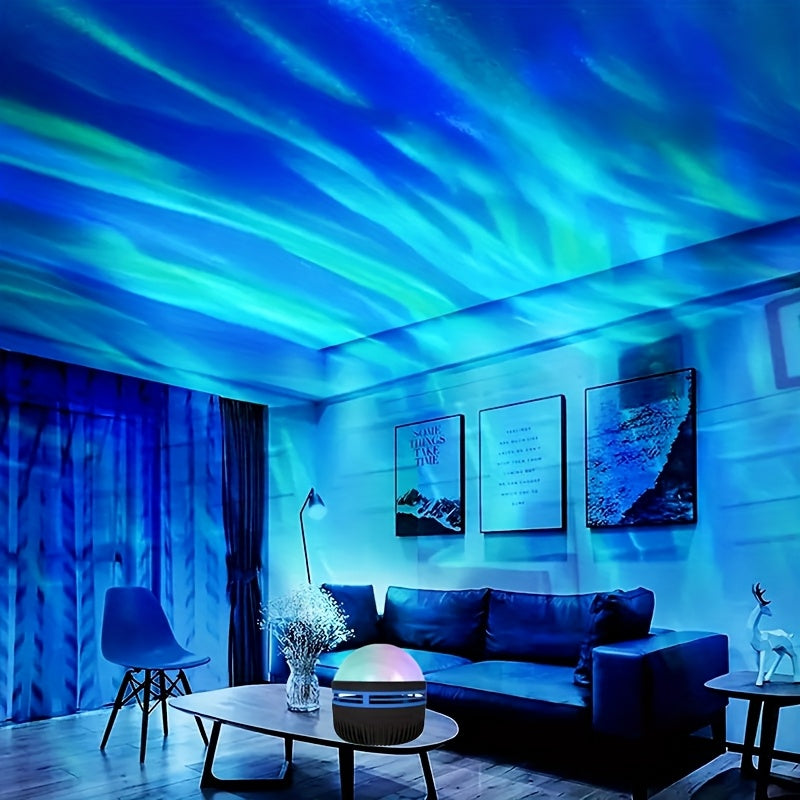 Aurora Projection Lamp with Remote Control for Bedroom Living Room Party Decoration