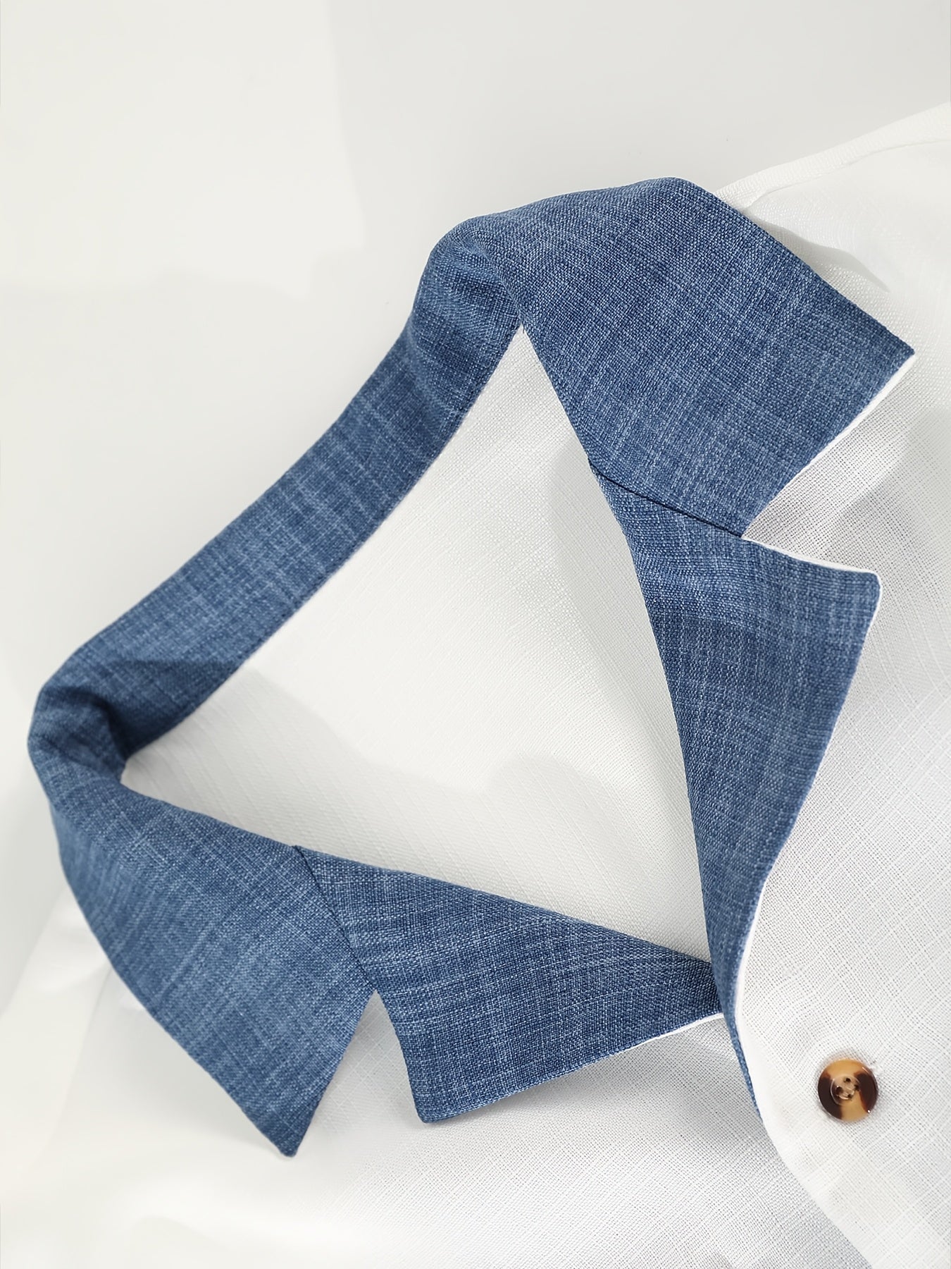 Мужской повседневный костюм из легкого полиэстера, брюки и рубашка с длинными рукавами