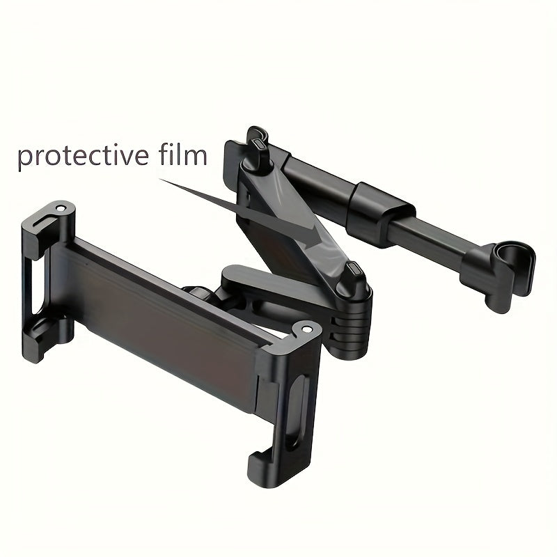 360° Rotatable Car Headrest Tablet Mount Adjustable Holder for 12-33cm Devices