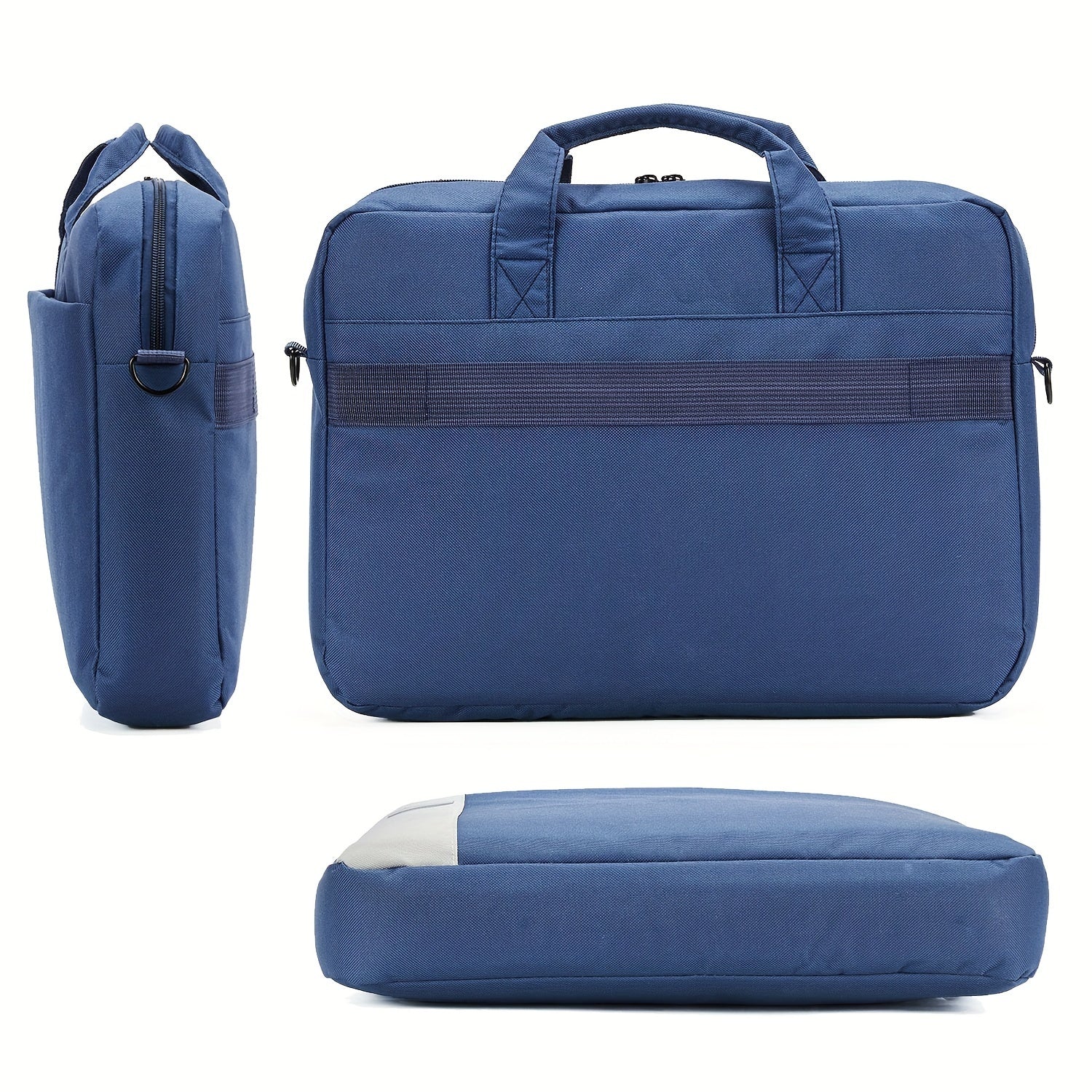 Тяжёлая сумка для ноутбука 15,4-16 дюймов с амортизирующей подкладкой, ремень для тележки, для офиса, путешествий, колледжа, в нескольких цветах