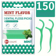 Dental Floss Picks Mint and Original Interdental Cleaning Tools 50/150/300pcs