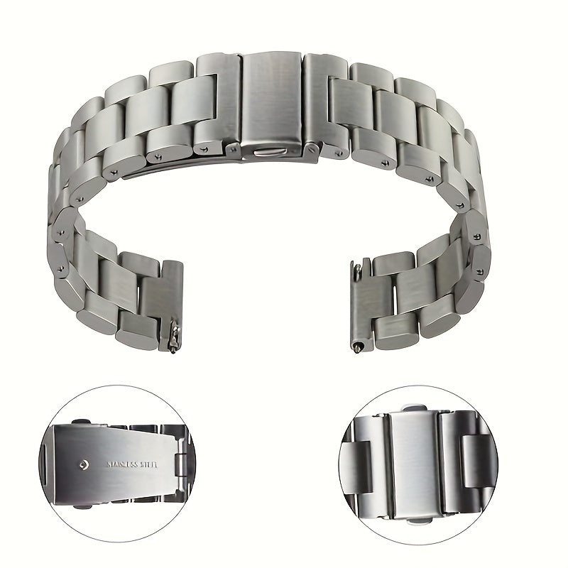 Correas de reloj de oro duraderas para hombres y mujeres en tamaños de 20mm y 22mm