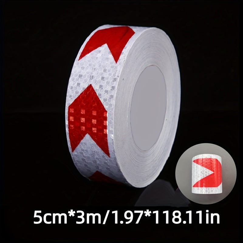 Reflective Safety Stickers Paper Material Warning Stripes for Vehicles Bicycles