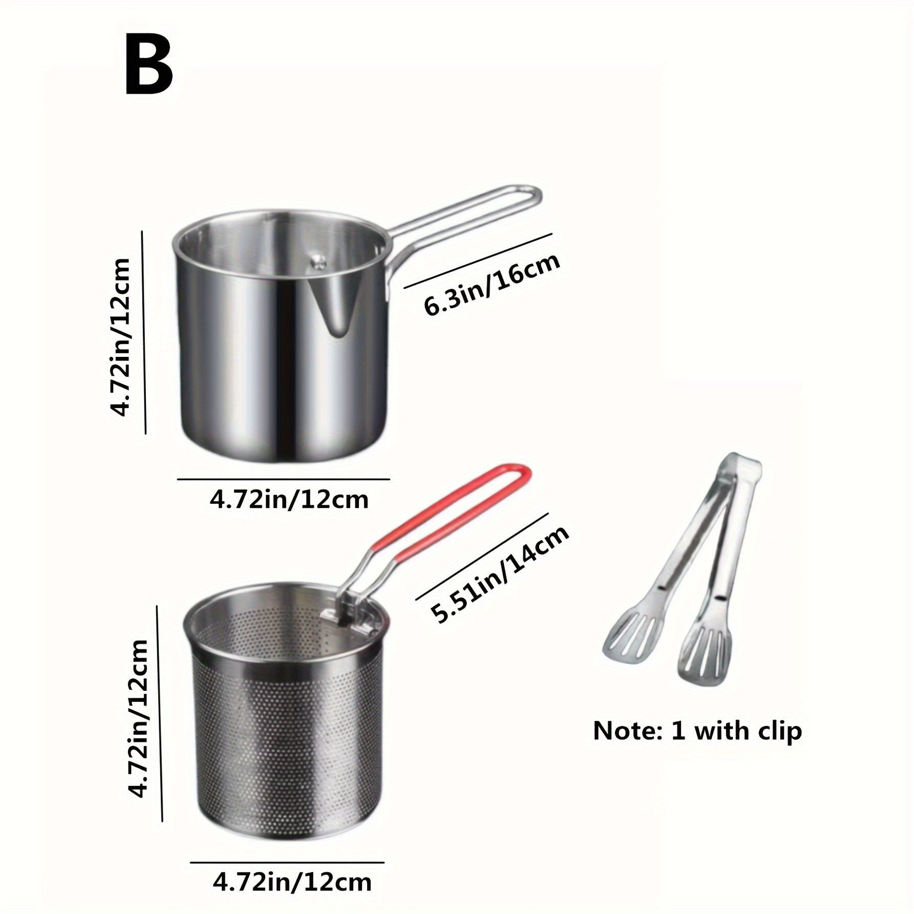 Oshxona uchun paspasli zanglamaydigan po'latdan yasalgan qovurilgan idish, induksiya va gaz pechlari uchun mos