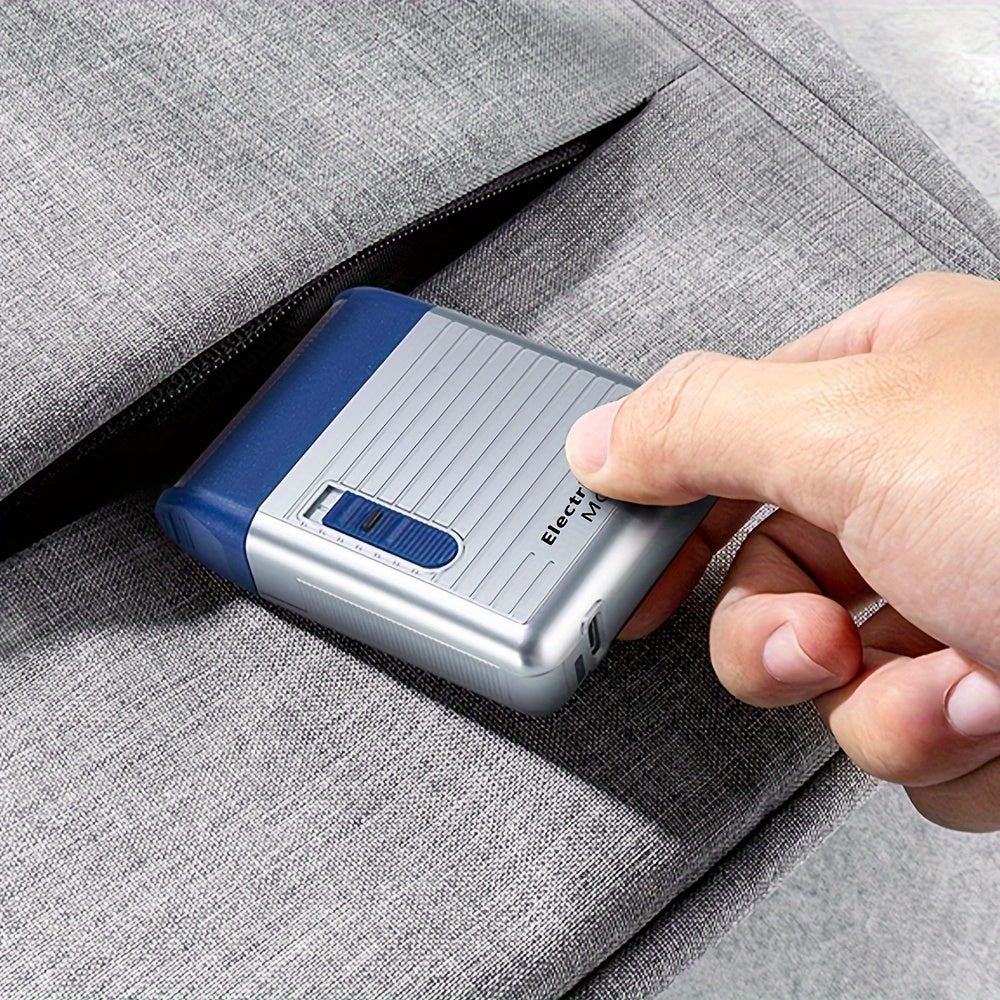 Men's Rechargeable Electric Shaver for Travel and Car Use Stainless Steel Foil Razor