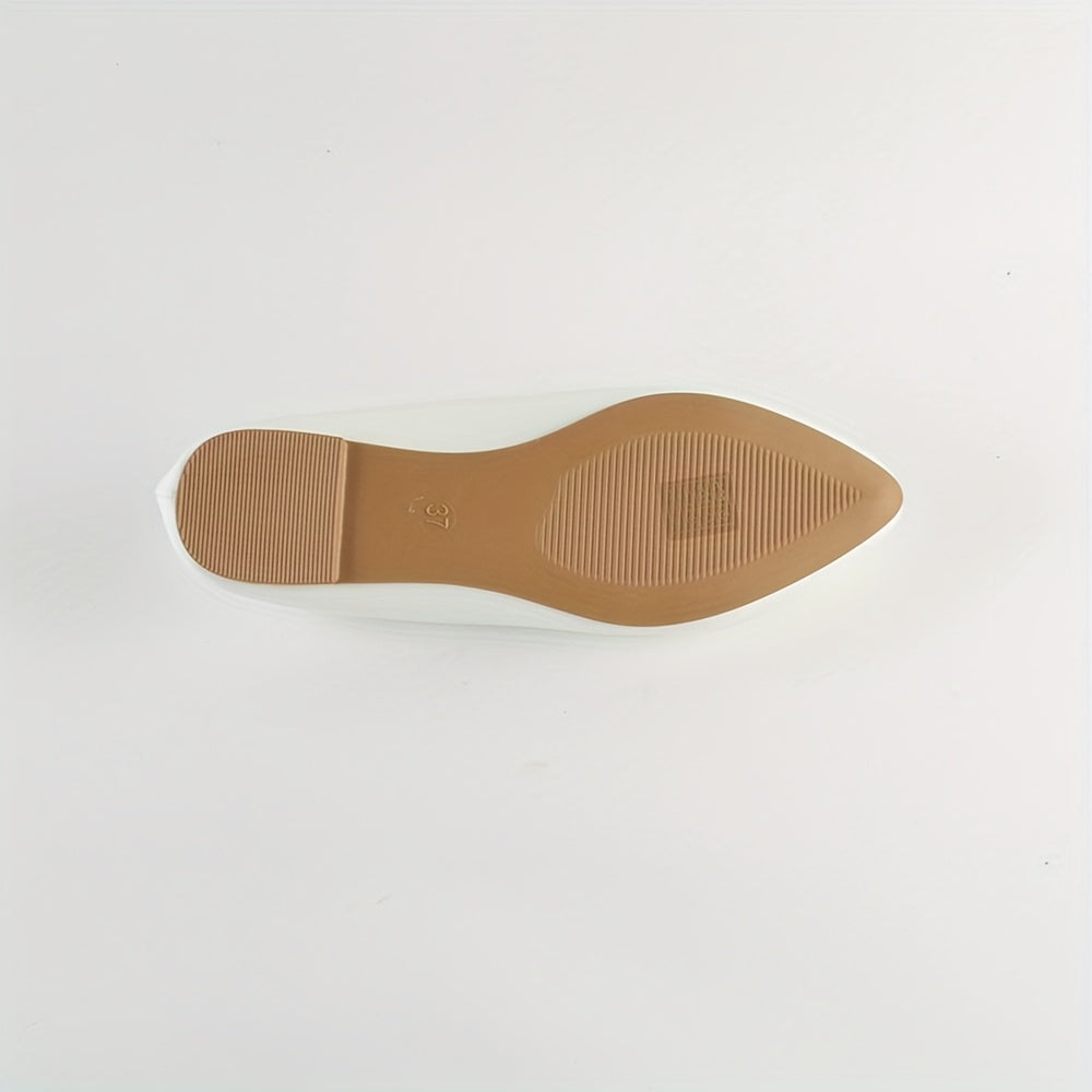 Women's Flats Rhinestone Decor Ballet Shoes Pointed Toe