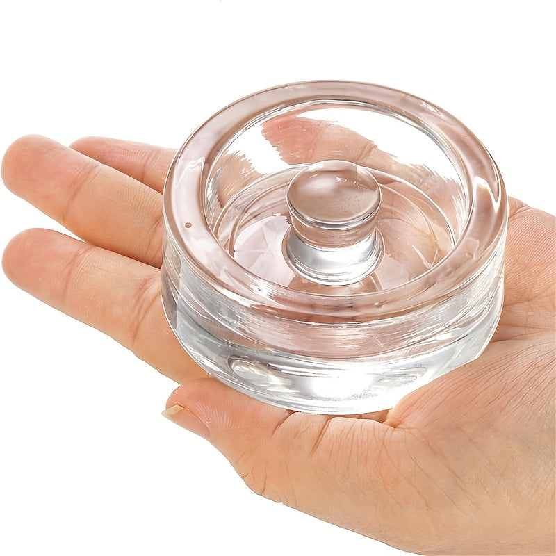 Glass Fermentation Weights with Handle and Wide-Mouth Mason Jar Lid Food-Grade Material