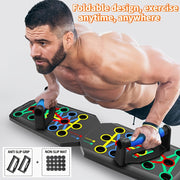 Equipo de entrenamiento en casa Push Up Board para pecho y entrenamiento de fuerza