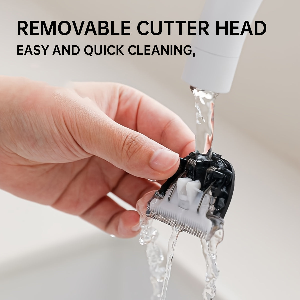 Pet Grooming Kit with USB Rechargeable Electric Clippers and Brush Set for Dogs and Cats, Ceramic Blades, 6mm and 12mm Combs