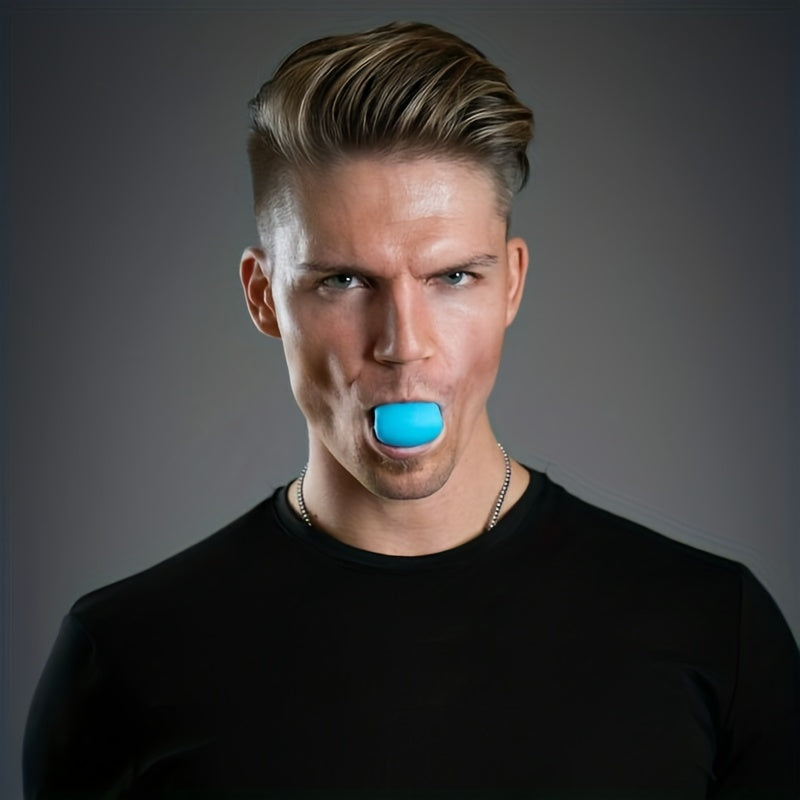 Silica Gel Face Stress Ball Jawline Trainer Home Fitness Equipment