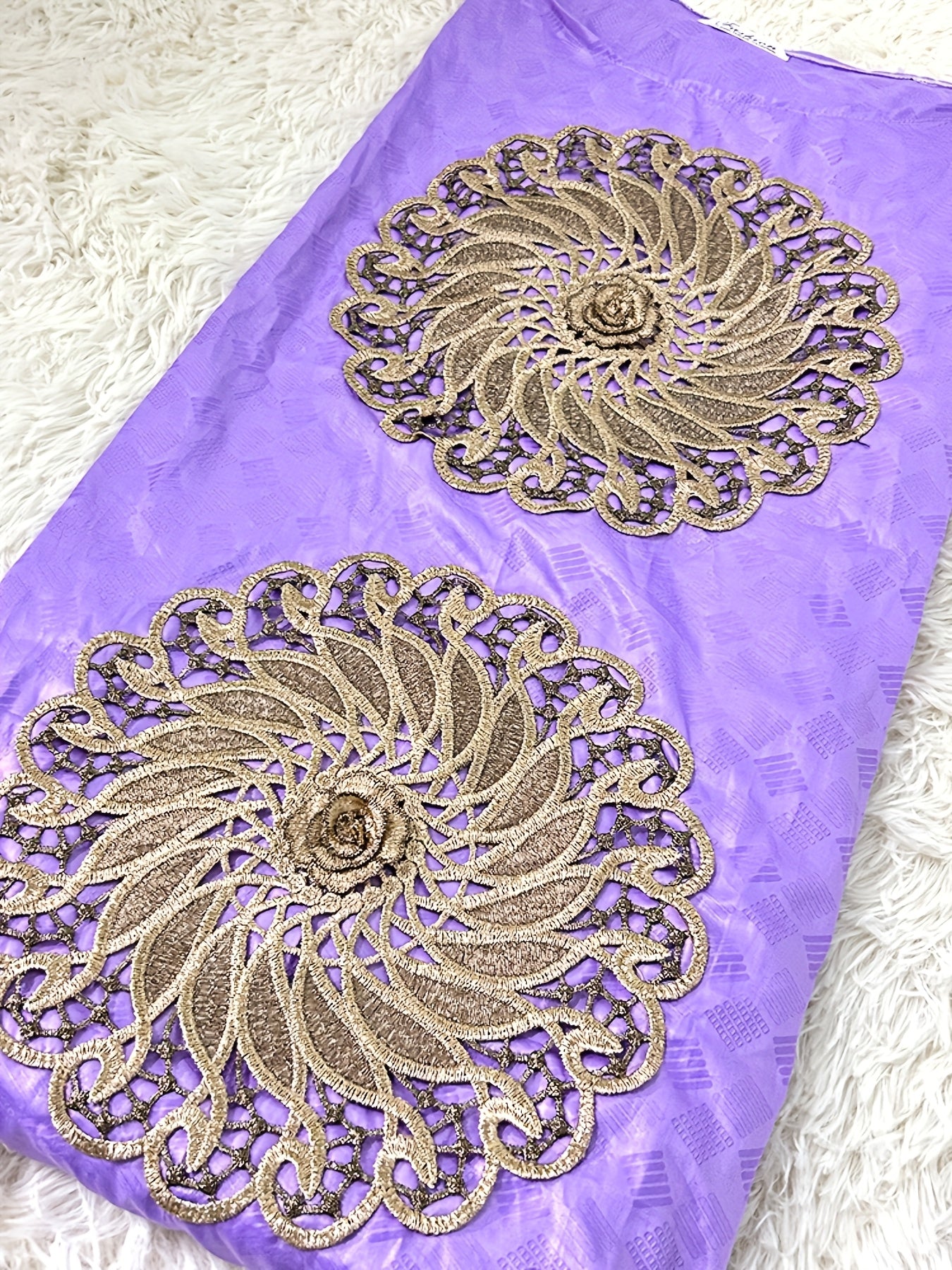 Women's Long Skirt Ankara Riche Dress With Scarf For Wedding Party