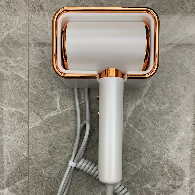 2000W Wall-Mounted Hair Dryer for Hotels No Drilling Installation 5 Modes Cold Hot Air