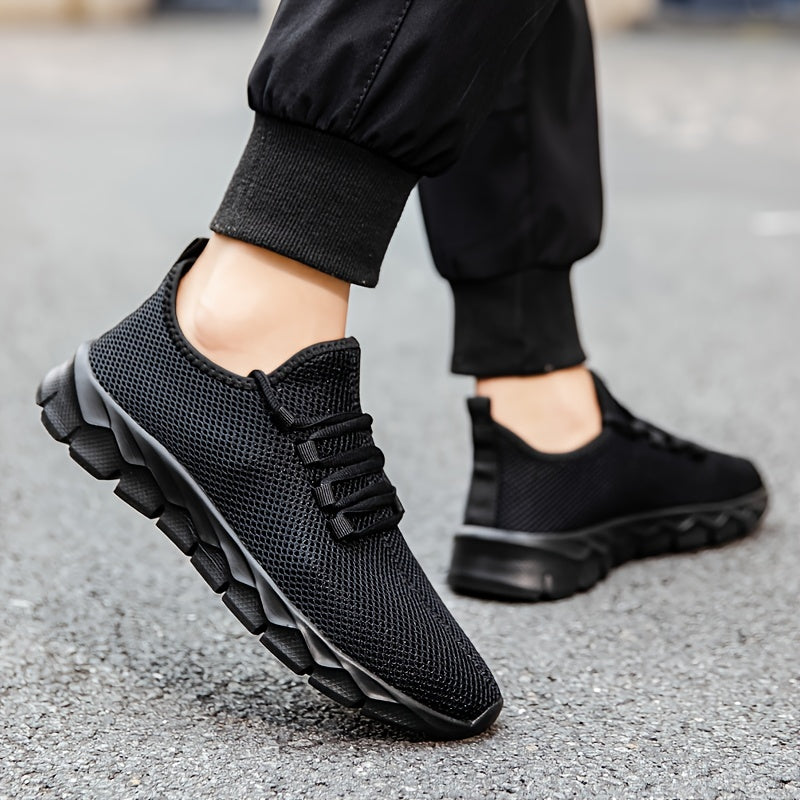 Men's Breathable Lightweight Mesh Slip-On Sneakers for Outdoor Activities