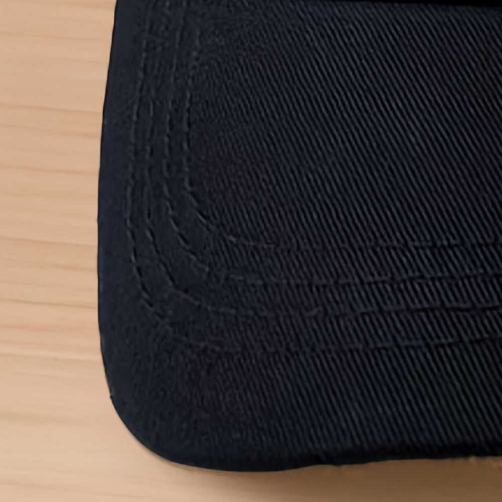 Unisex Polyester Embroidered Baseball Cap with 1989 NY Letter Lightweight Casual Hat for Spring and Autumn