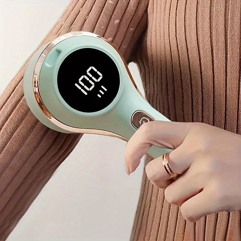 Portable USB Rechargeable Fabric Trimmer for Clothes Bedding Furniture Carpets