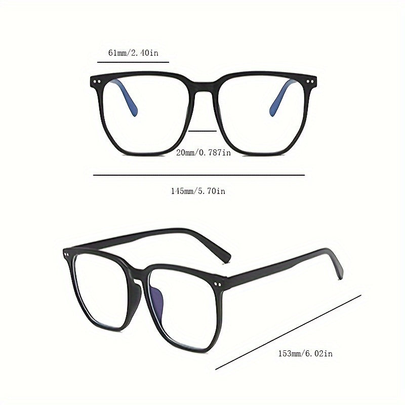 Gafas cuadradas unisex con lentes fotocromáticos de policarbonato para uso en exteriores