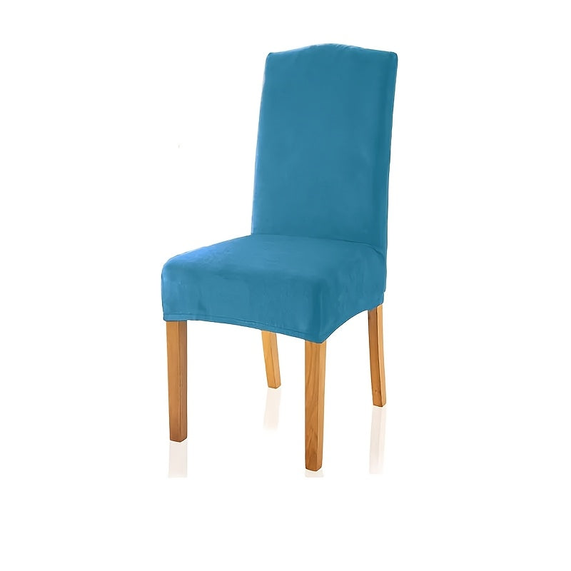 Christmas Themed Dopamine Color Office Chair Cover Fleece Jacquard Fruit Design