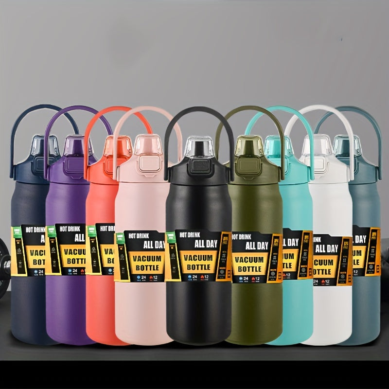 Insulated Travel Mug Stainless Steel Leakproof Large Capacity for Outdoor Sports
