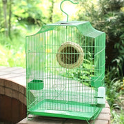Set of 10 Plastic Bird Feeders and Waterers for Small Birds