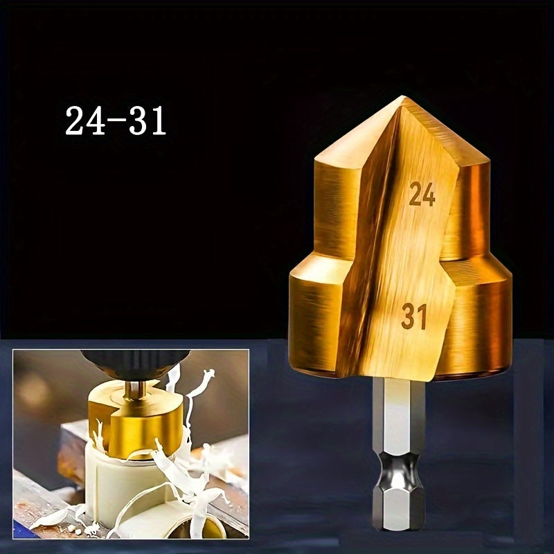 High-Speed Steel Pipe Expansion Drill Bit Set for Water Pipe Repair 20mm 25mm 32mm