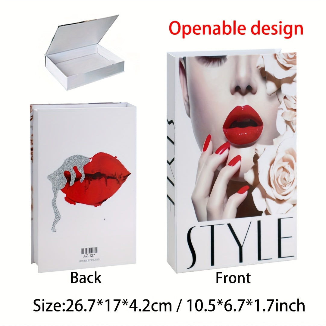 Decorative Fake Book Ornament for Living Rooms and Offices