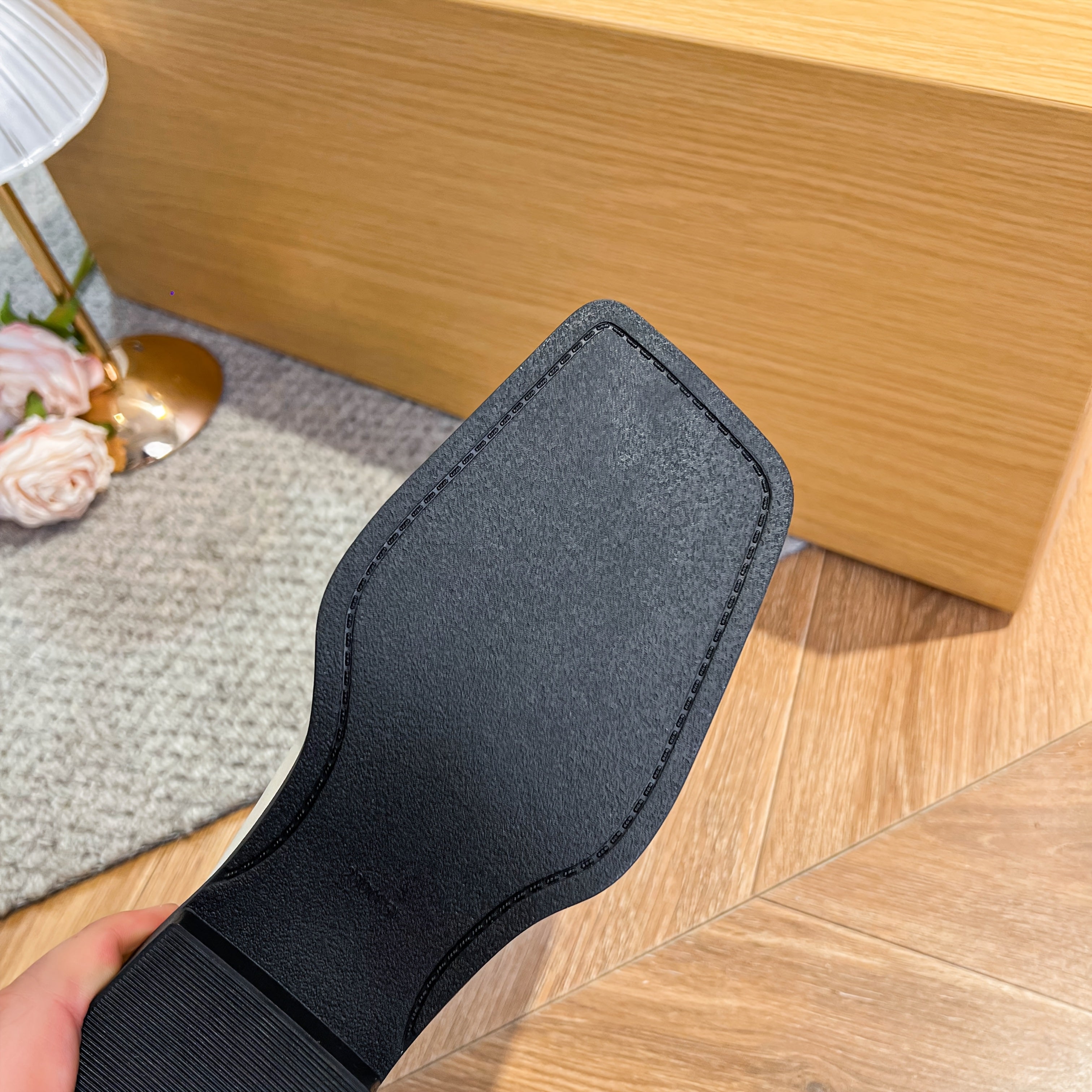 Women's Casual Slip-On Flats Synthetic Round Toe Lightweight TPR Sole