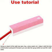 Portable Car Screen Cleaner Kit 15ml Spray & Wipe Sticky Fiber Cloth Dashboard Scratch-Free