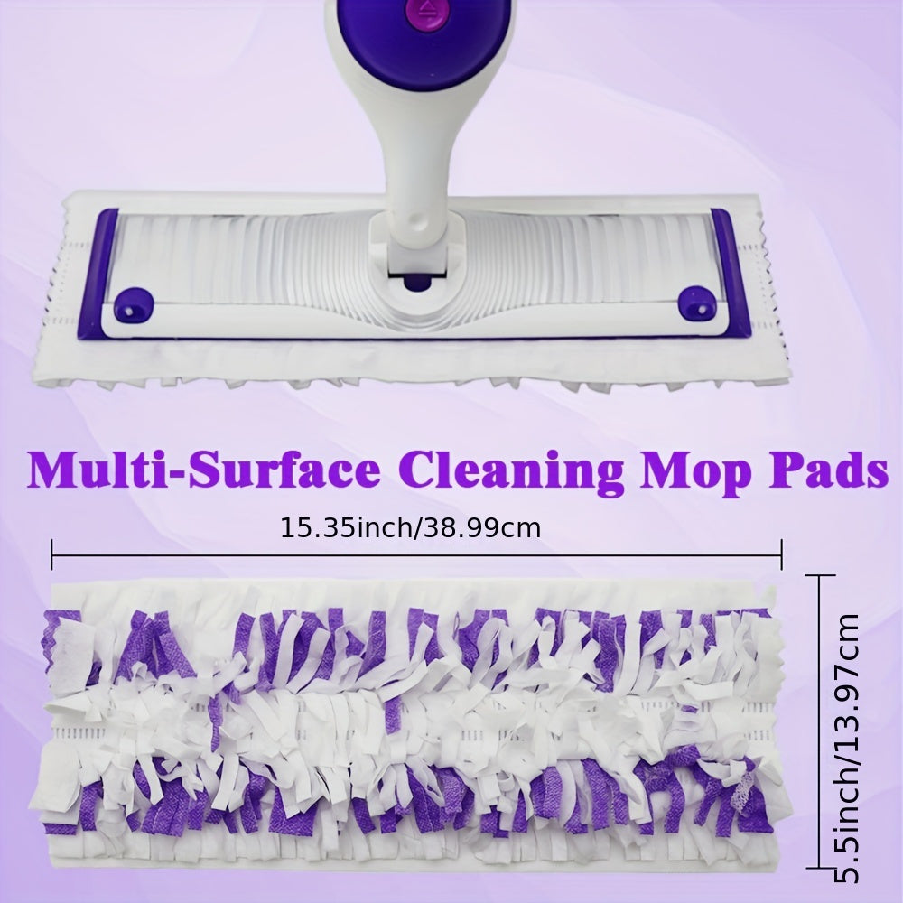 22-Pack Power Mop Replacement Pads for Multi-Surface Floors Cotton Blend Disposable Cleaning Cloths