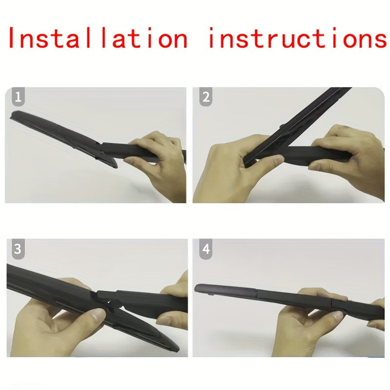 11-İnç orqa shisha yuvish qopqog'i tabiiy rezina Kia Sportage QL 2016-2020 uchun