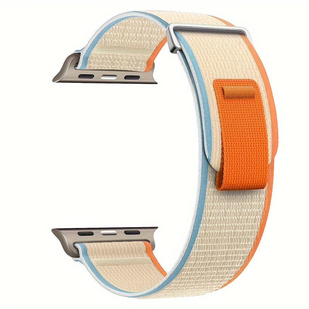 Nylon Adjustable Sport Watch Strap for Apple Watch Series 10 Ultra S9 S8 S7 SE 38mm 49mm