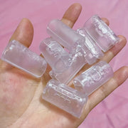 20 Pieces Transparent Bed Sheet Clips Reusable No-Mark Gripper Pins