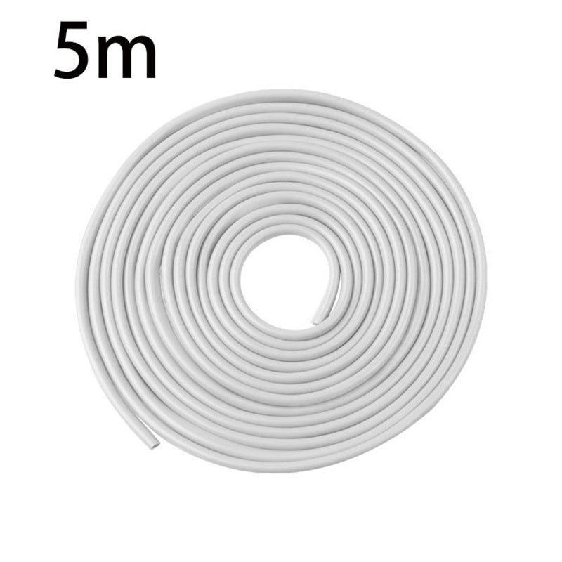 Protector de borde de puerta de coche, tira de sellado en forma de U de goma