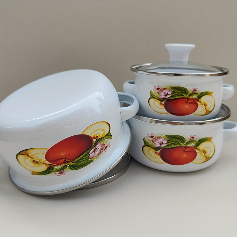 Многофункциональная мини-кастрюля с двумя ручками - Идеально подходит для супов, рагу и лапши - Подходит для использования на индукционных, электрических и газовых плитах