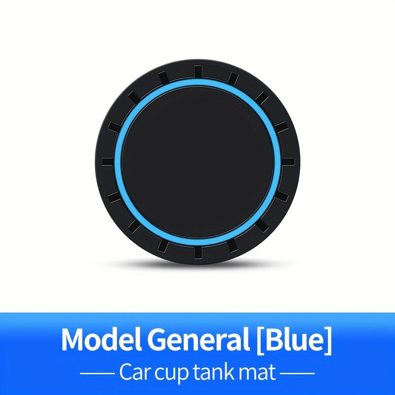 2 Pack Silicone Car Cup Holder Coasters Non-Slip Water Absorbent Wear-Resistant