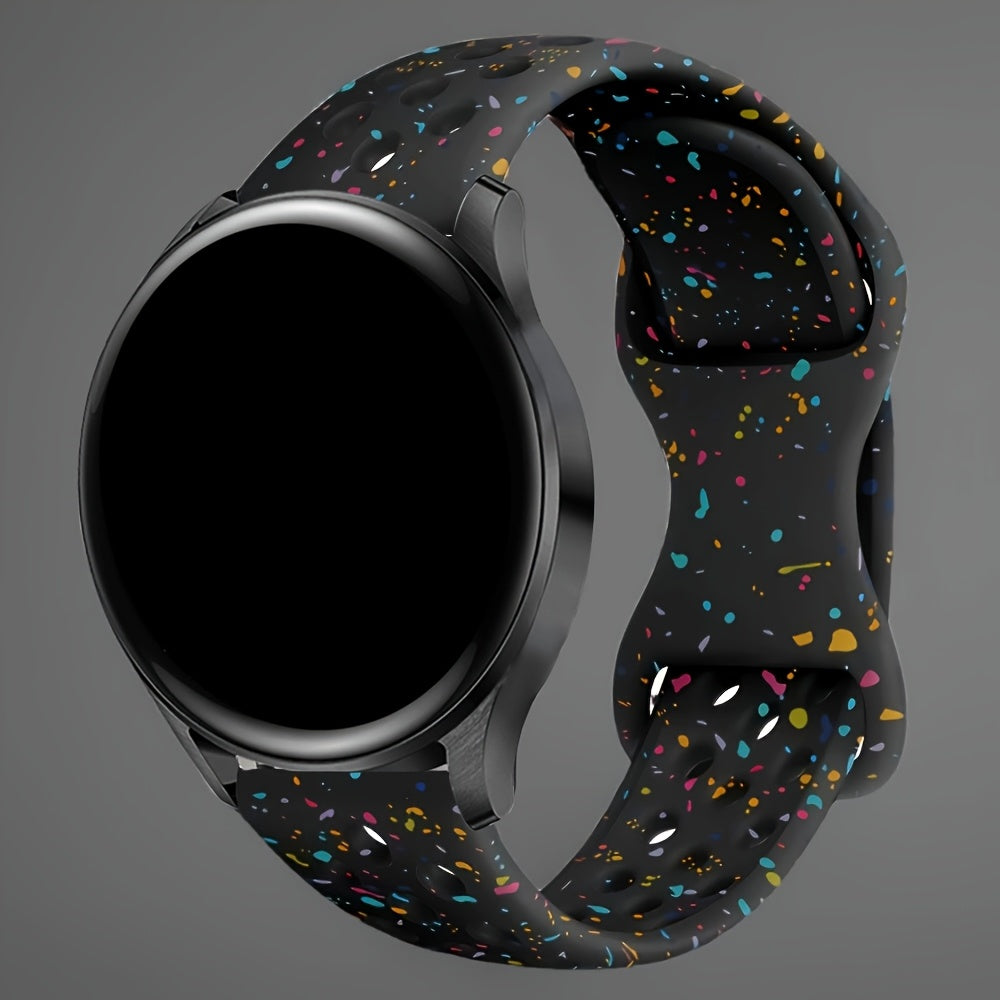 Silicone Watch Band for Samsung Galaxy Watch 4 5 6 7 Active 2 4 Classic 6 Classic Men Women