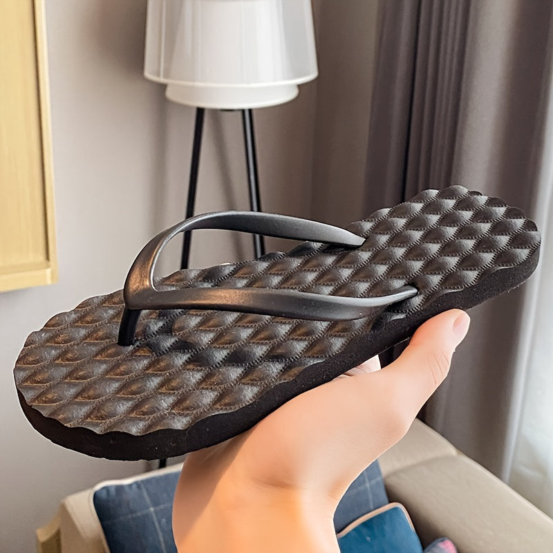 Women’s Summer Flip-Flops Lightweight TPU Non-Slip Sandals for Beach and Pool