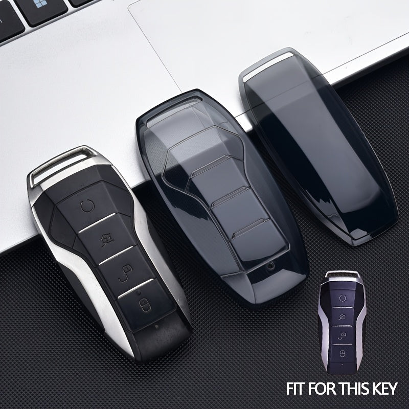 Universal TPU Key Cover for EVs Scratch-Resistant Anti-Slip Grip