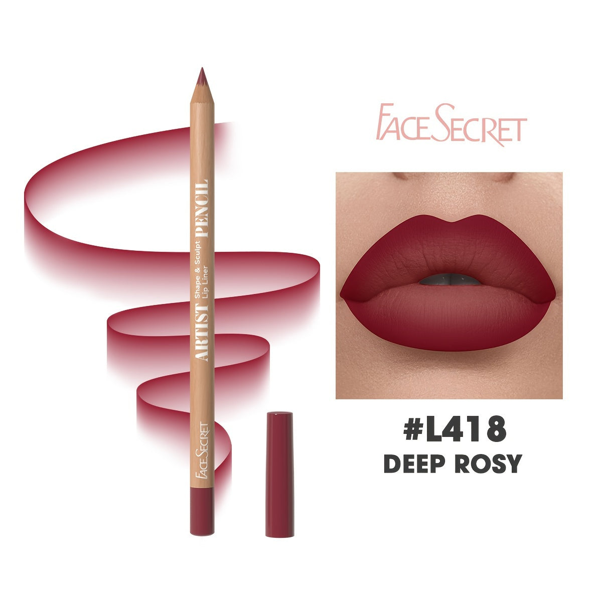 Set de perfiladores de labios mate de terciopelo para mujer, 18 colores, de larga duración e hidratantes