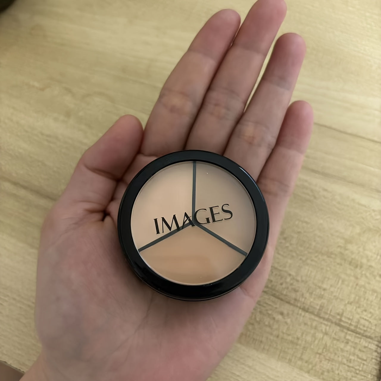 Tri-Color Concealer Palette Women's Multi-Tone Full Coverage Blemish Dark Circle