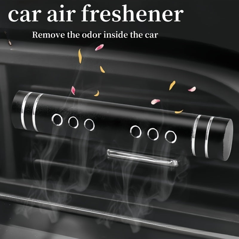 6 dona Avtomobil havo tozalovchi alyuminiy qotishma diffuser va 5 ta to'ldirish, hidi yo'qotuvchi