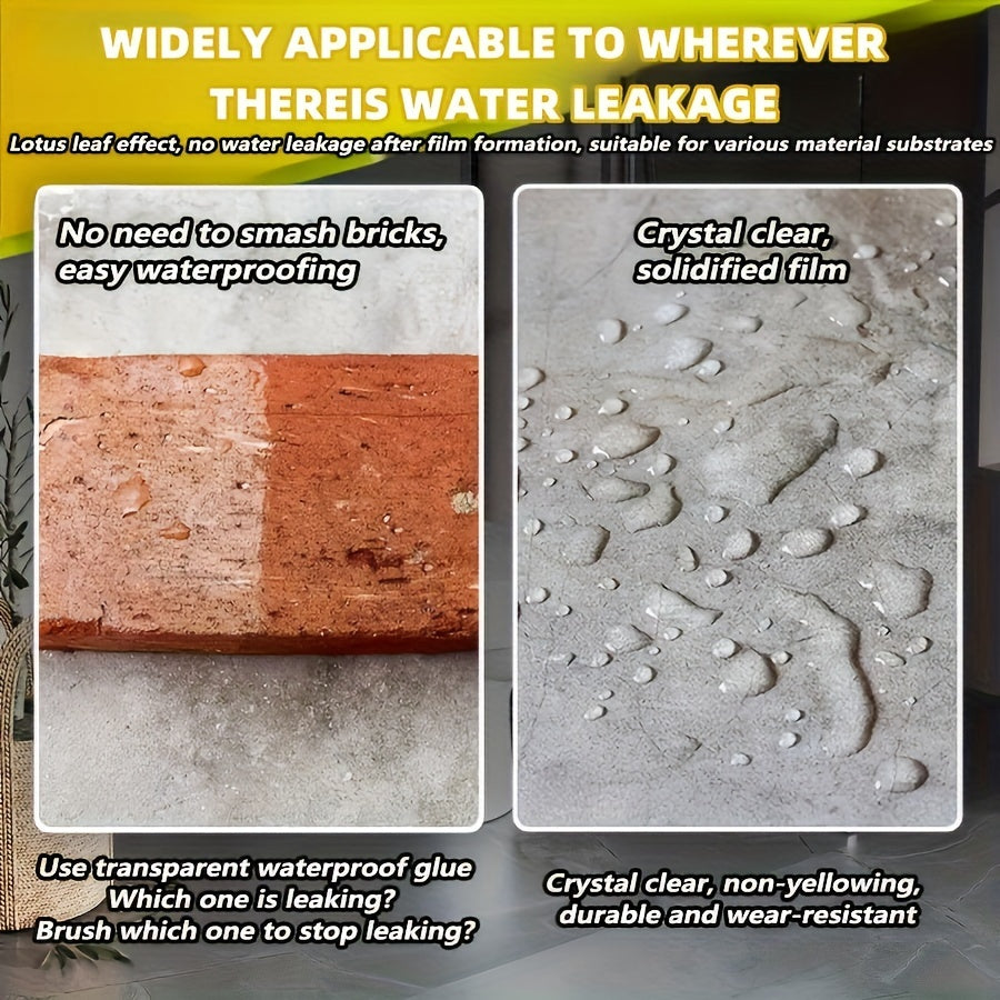 Waterproof Sealant Nano Adhesive for Roofs Walls Bathrooms Kitchens RVs Waterproof