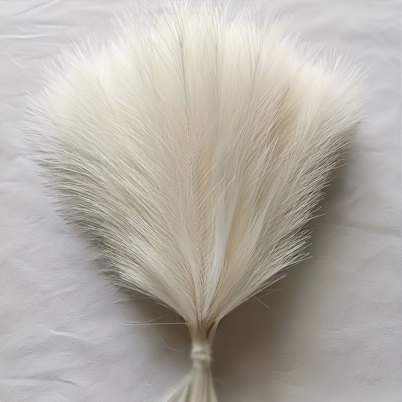 10pcs Artificial Reed and Pampas Grass for Wedding Home Hotel Decor