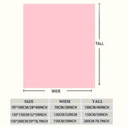 French Flannel Throw Blanket Hypoallergenic Customizable Modern Design Easy to Clean All Seasons for Sofa Bed Travel