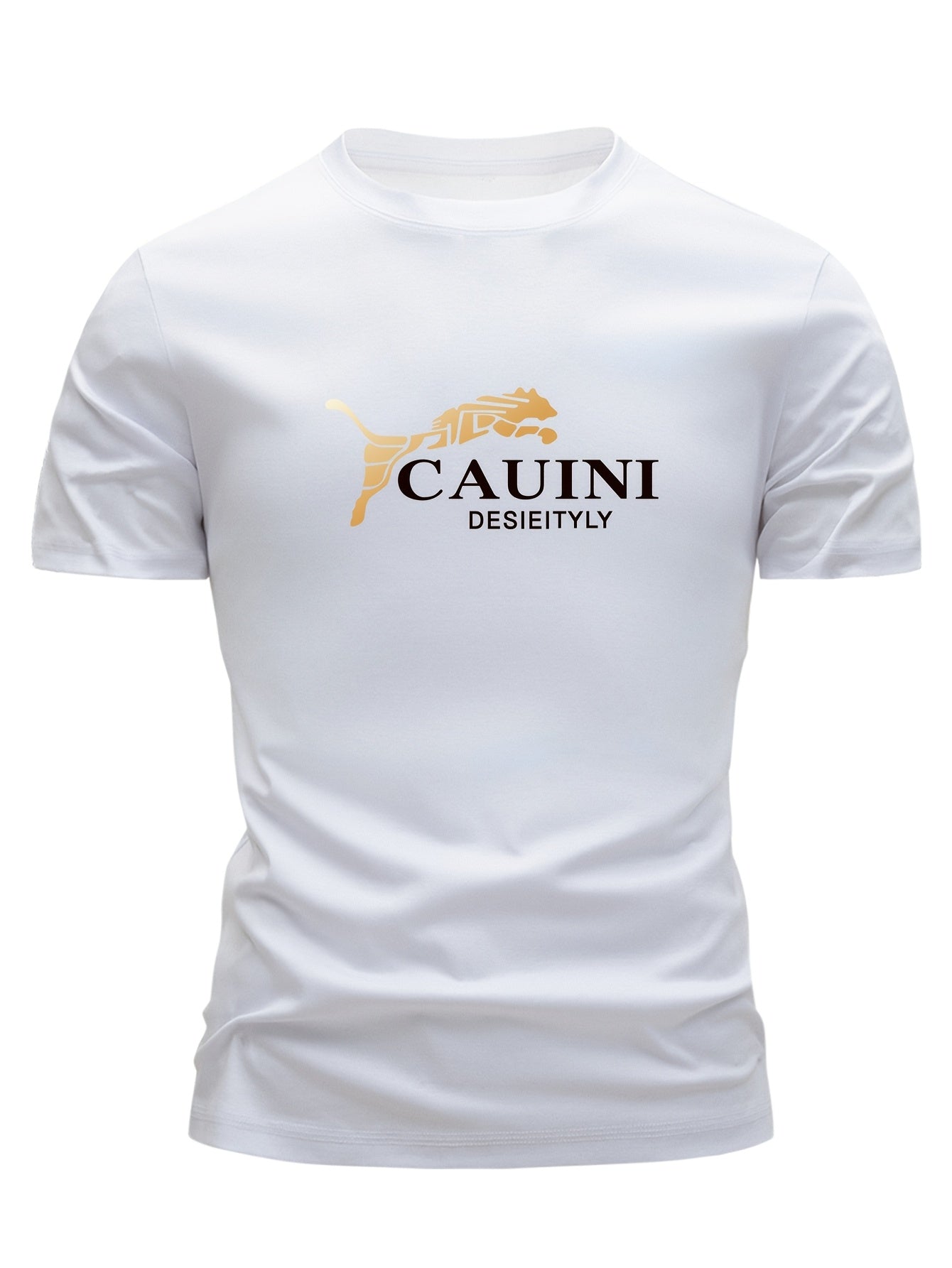 3 ta paxta futbolkasi, yumaloq bo'yin va harf bosma dizayni bilan, yoz uchun ideal, teri so'radigan va nafas oladigan, terga chidamli.