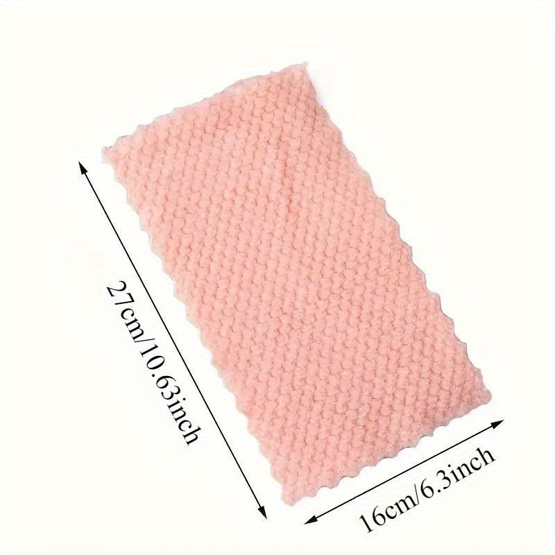 Paquete de 10 paños de microfibra para limpiar ventanas, espejos y acero inoxidable